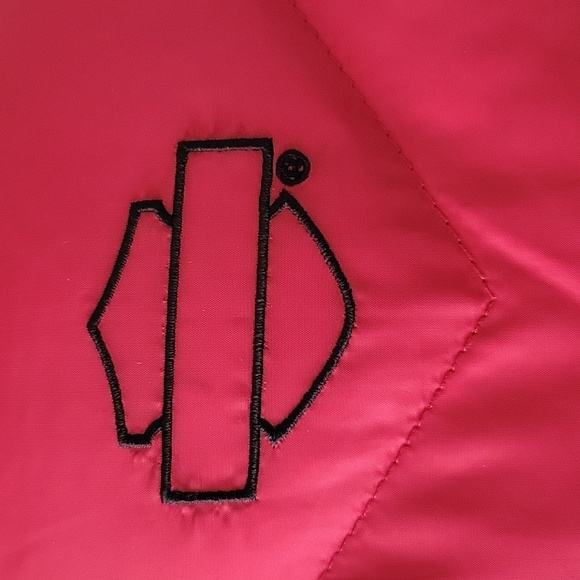 Harley-Davidson Puffer Jacket, Red, Large, EUC - Picture 4 of 12